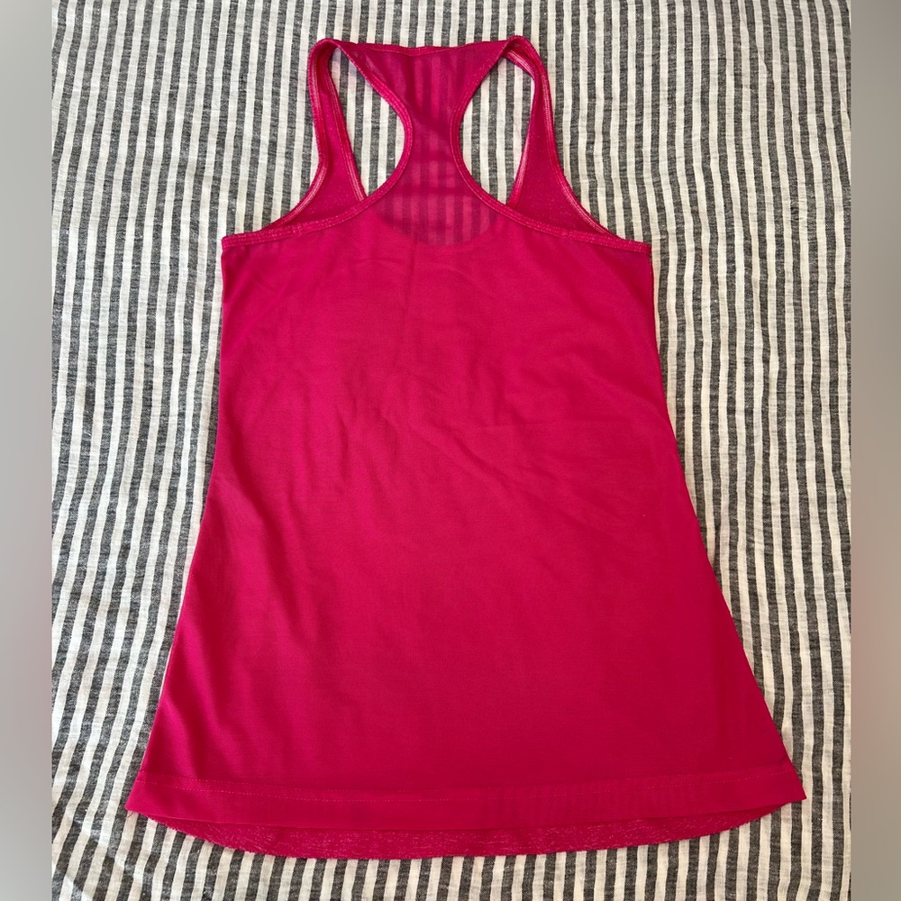 Lululemon Racerback Pink Tank Top